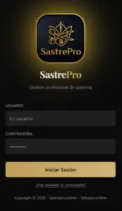 sastrepro: software de gestión y medidas para sastres profesionales suscripción mensual